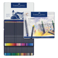 Faber-Castell Goldfaber crayons de couleur en boîte métal (48 pièces) FC-114748 220199