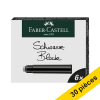 Offre : 5x Faber-Castell cartouches d'encre (6 pièces) - noir 220188 - 1