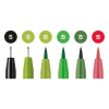 Faber-Castell Pitt Artist feutres à dessin avec lettrage à la main II (6 pièces) FC-267117 220084 - 2