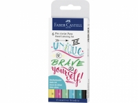 Faber-Castell Pitt Artist feutres à dessin avec lettrage à la main I (6 pièces) FC-267116 220083
