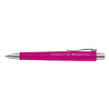 Faber-Castell Polyball XB stylo à bille - rose FC-241128 220228