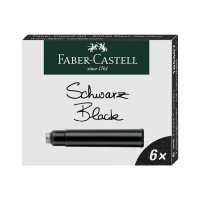 Faber-Castell cartouche d'encre (6 pièces) - noir FC-185507 220172