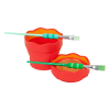Faber-Castell gobelet Clic & Go - rouge/orange FC-181517 220100 - 5
