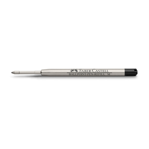 Faber-Castell recharge de stylo à bille moyen - noir FC-148740 220167 - 1