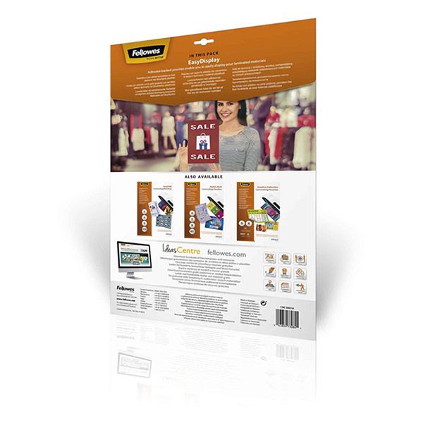 Fellowes Admire pochette de plastification auto-adhésive A3 brillante 2x80 microns (25 pièces) 213390 - 2