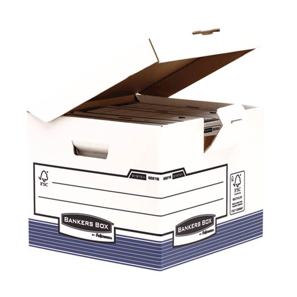 Fellowes Bankers Box boîte de rangement et de transport A4 395 x 377 x 310 mm 214154 - 2