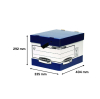 Fellowes Bankers Box boîte de rangement et de transport A4 404 x 335 x 292 mm 214157 - 3