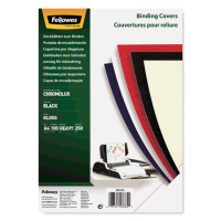 Fellowes Chromolux couverture de reliure 250 g/m² A4 (100 pièces) - noir 5378504 213225