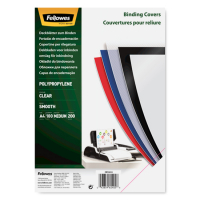 Fellowes Earth Series couverture de reliure transparente 200 microns A4 (100 pièces) 5361401 213195
