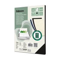 Fellowes Leatherlook couverture pour reliure 250 grammes A4 (25 pièces) - noir 213208