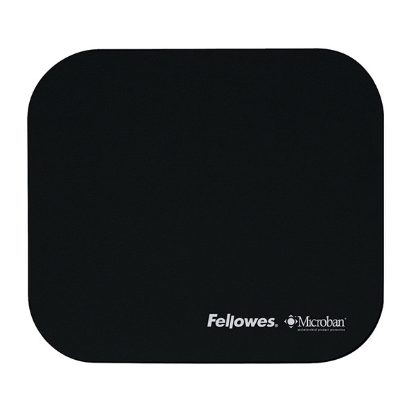 Fellowes Microban tapis de souris - noir 5933907 213053 - 1