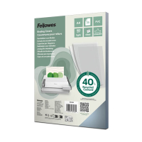 Fellowes PVC couverture de reliure transparente 180 microns A4 (25 pièces) 213226