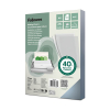 Fellowes PVC couverture de reliure transparente 240 microns A4 (100 pièces) 213213 - 1