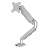Fellowes Platinum Series bras d'écran pour 1 écran (avec pince ou vis) - argent 8056401 215007