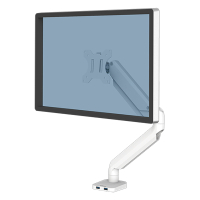 Fellowes Platinum Series bras d'écran pour 1 écran (avec pince ou vis) - blanc 8056201 215003