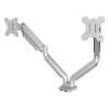 Fellowes Platinum Series bras d'écran pour 2 écrans (avec pince ou vis) - argent 8056501 215009 - 1