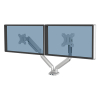 Fellowes Platinum Series bras d'écran pour 2 écrans (avec pince ou vis) - argent 8056501 215009 - 2