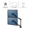 Fellowes Platinum Series bras vertical pour 2 écrans (avec pince ou vis) - noir 8043401 215001 - 4