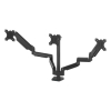 Fellowes Platinum Series pour 3 écrans (avec pince ou vis) - noir 8042601 214011 - 1