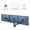 Fellowes Platinum Series pour 3 écrans (avec pince ou vis) - noir 8042601 214011 - 4