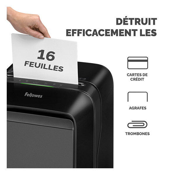 Fellowes Powershred LX210 déchiqueteuse petits copeaux 5502501 213362 - 2