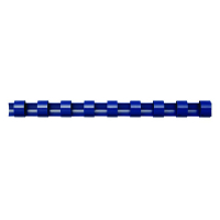 Fellowes peigne de reliure 12 mm (100 pièces) - bleu 5346305 213175