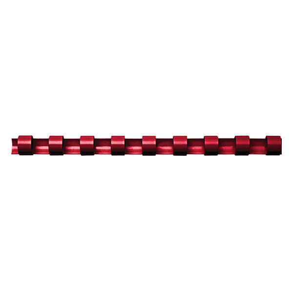 Fellowes 100 peignes plastiques pour reliure 14mm rouge  21 anneaux marque FELLOWES neuf 