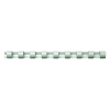 Fellowes peigne de reliure 19 mm (100 pièces) - blanc 213186 - 1