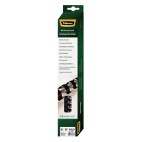Fellowes peigne de reliure 8 mm noir (25 pièces) 5330702 213149