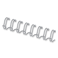 Fellowes peigne métallique 10 mm (100 pièces) - argent 5327901 213141