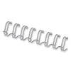 Fellowes peigne métallique 10 mm (100 pièces) - argent