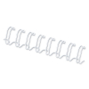 Fellowes peigne métallique 10 mm (100 pièces) - blanc