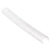 Fellowes peigne métallique 14 mm (100 pièces) - blanc