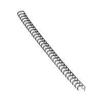 Fellowes peigne métallique 8 mm (100 pièces) - noir 53261 213134