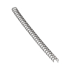 Fellowes peigne métallique 8 mm (100 pièces) - noir