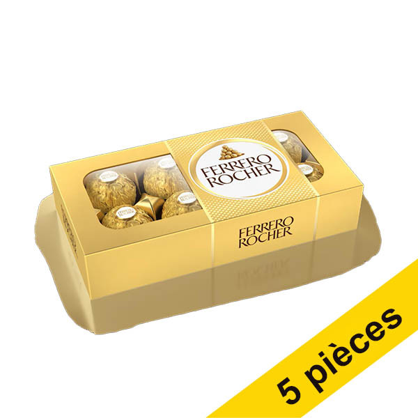 Offre : 5x Ferrero Rocher T8 chocolat (8 pièces) 137179 - 1