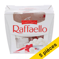Offre : 5x Raffaello T15 chocolats (15 pièces)