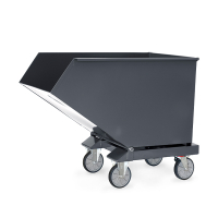 Fetra chariot à benne avec robinet de vidange 1321 x 794 x 735 mm (avec base) 4703A-7016 439054