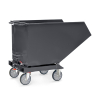 Fetra chariot à benne avec robinet de vidange 1321 x 794 x 735 mm (avec base) 4703A-7016 439054 - 2