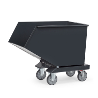 Fetra chariot à benne basculante avec robinet de vidange 1214 x 669 x 708 mm (avec base) 4702A-7016 439051