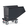 Fetra chariot à benne basculante avec robinet de vidange 1214 x 669 x 708 mm (avec base) 4702A-7016 439051 - 2