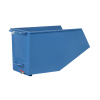 Fetra chariot à benne basculante avec robinet de vidange 1214 x 669 x 708 mm (sans base) 439050 - 1