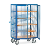 Fetra chariot armoire avec serrure à barre et surface de chargement de 1200 x 780 mm 4393 439046