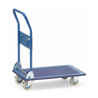 Fetra chariot d'entrepôt avec surface de chargement de 740 x 480 mm 3100 439041