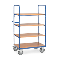 Fetra chariot haut à 4 étagères avec une surface de chargement de 1000 x 700 mm 8302 439033