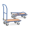 Fetra chariot pliable avec surface de chargement de 720 x 450 mm 1132 439068 - 2