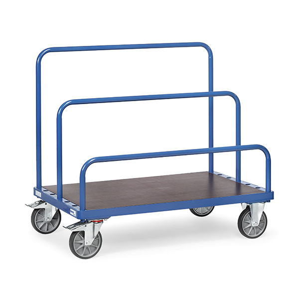 Fetra chariot porte-panneaux pour tubes cintrés avec surface de chargement de 1600 x 800 mm (sans tubes cintrés) 4465 439037 - 3