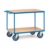 Fetra chariot robuste à 2 étagères avec surface de chargement de 1000 x 600 mm 2401 439003 - 1