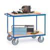 Fetra chariot robuste à 2 étagères avec surface de chargement de 1000 x 600 mm 2401 439003 - 2