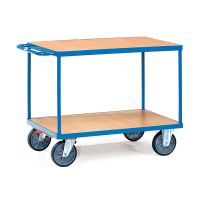 Fetra chariot robuste à 2 étagères avec surface de chargement de 1200 x 800 mm 2403 439001